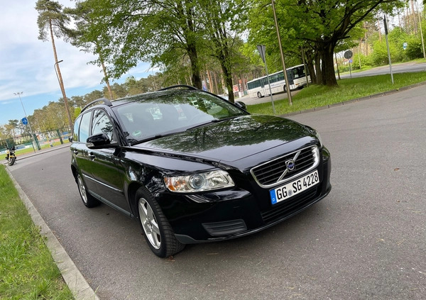 Volvo V50 cena 18900 przebieg: 156200, rok produkcji 2009 z Michałowo małe 254